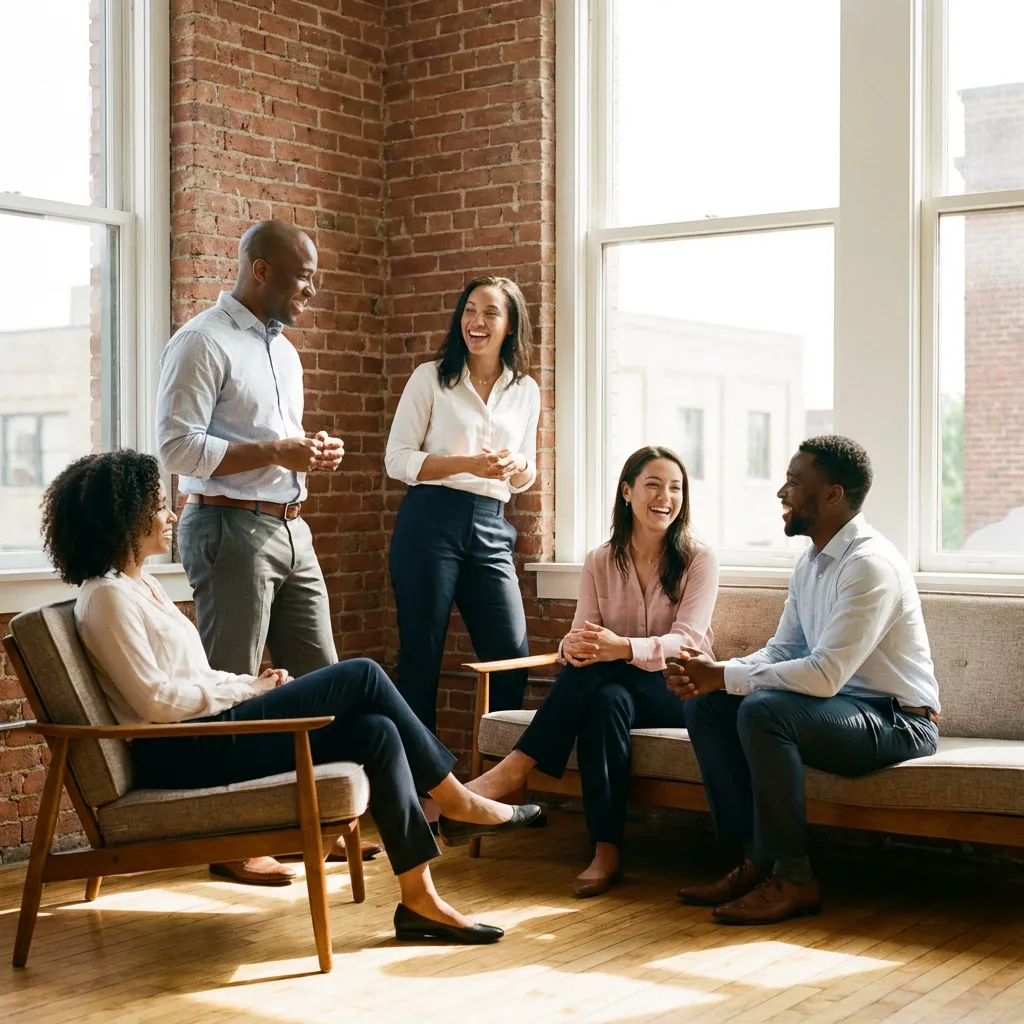 The TimeSubmit team collaborating